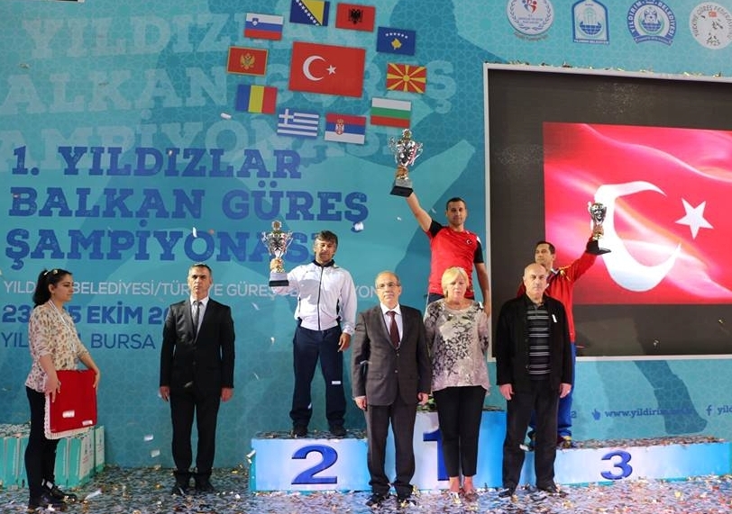 Pe podium la Campionatul Balcanic 